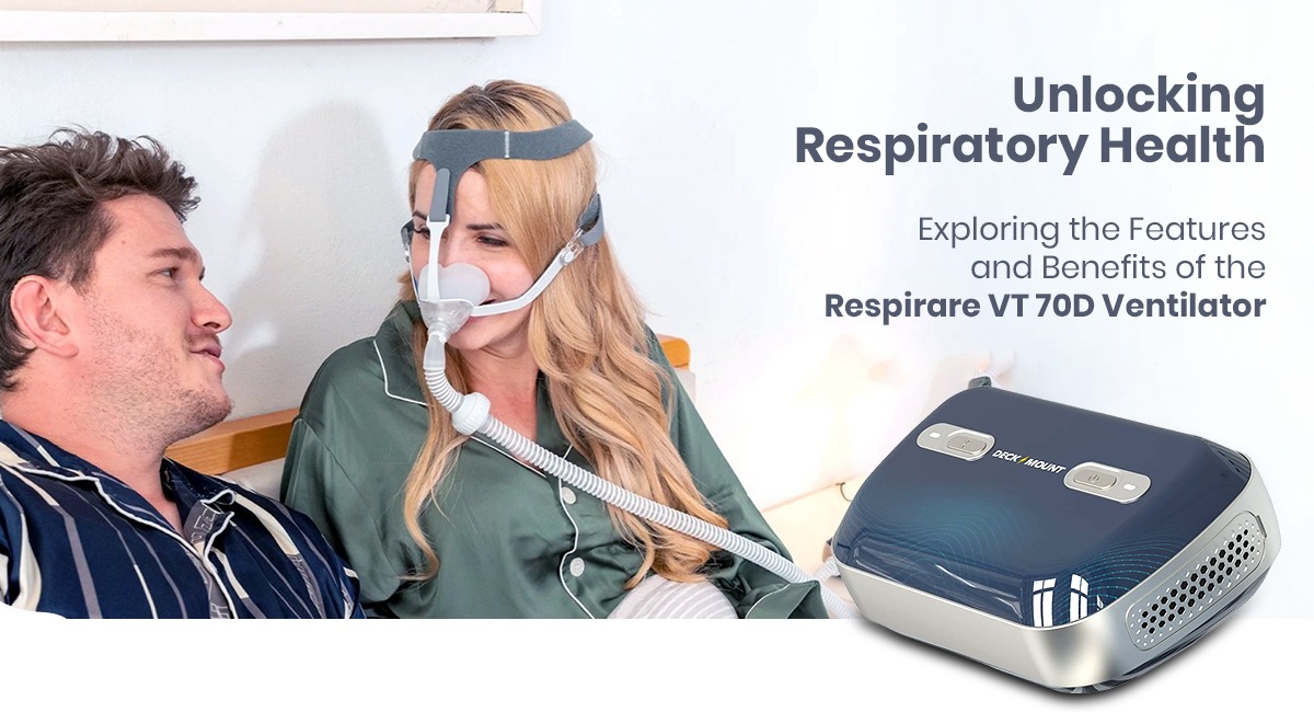  Unlocking Respiratory Health: Exploring the Features and Benefits of the Respirare VT 70D Ventilator  - Deck Mount